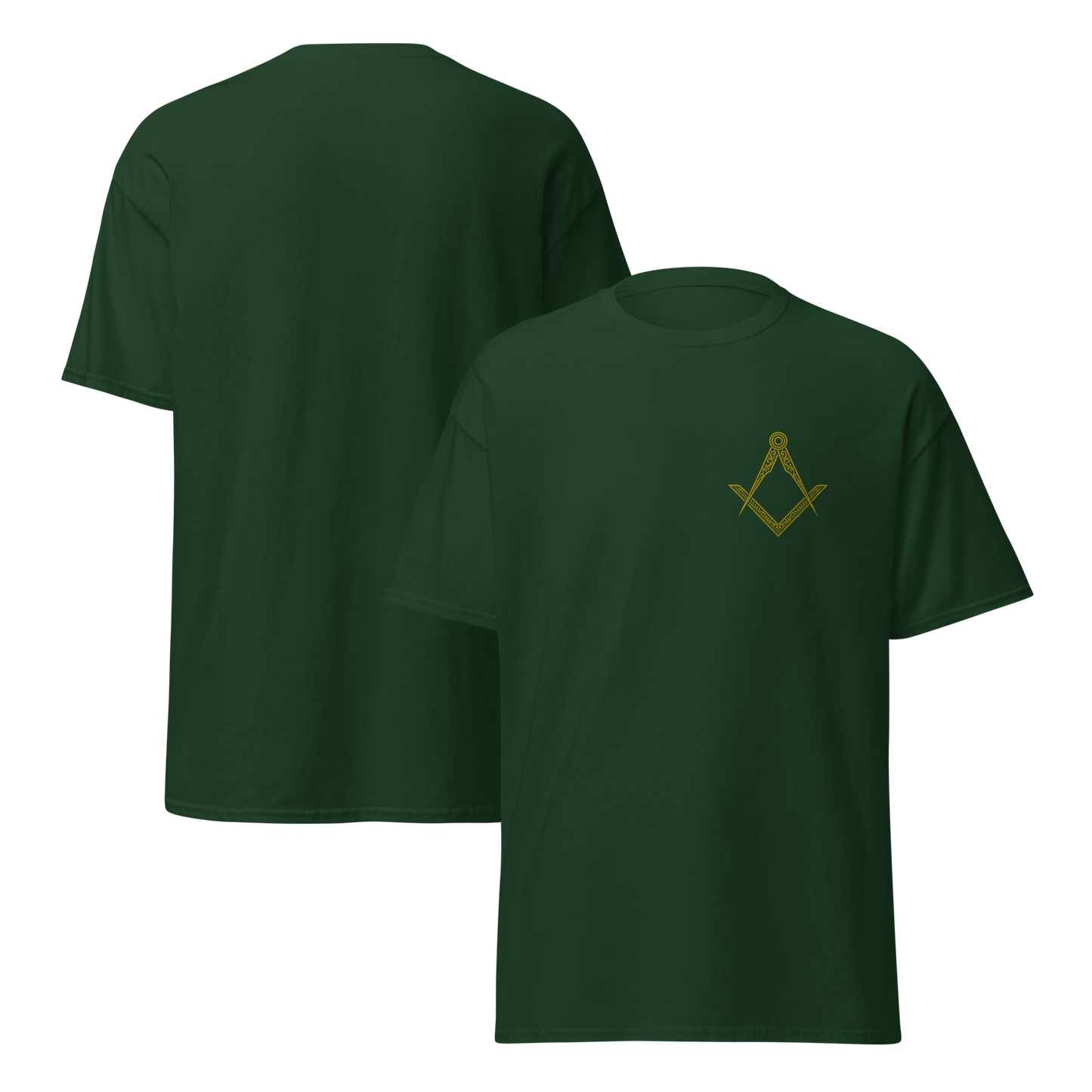 Ornante Square & Compass Pocket Emblem T-Shirt
