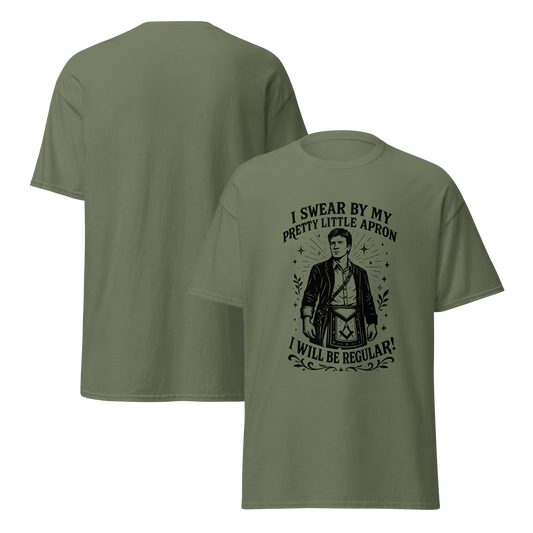 Pretty Little Apron Tee – Masonic Firefly Edition
